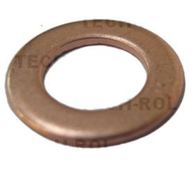 Podkładka miedziana Q8x14