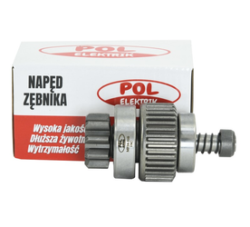 Napęd zębnika rozrusznika z reduktorem