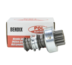 Bendix - zespół sprzęgający rozrusznika, 11 zębów, 3 frezy, R7