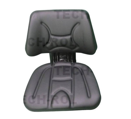 Siedzenie amortyzowane dwuczęściowe czarne