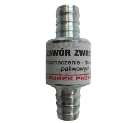 Zawór zwrotny układu paliwowego