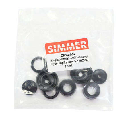 Komplet uszczelnień pompki hamulcowej i wysprzęglika 