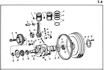 Podkładka koła zamachowego