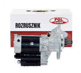Rozrusznik z reduktorem, 12V, 2,8kW, napęd zębnika 10 zębów